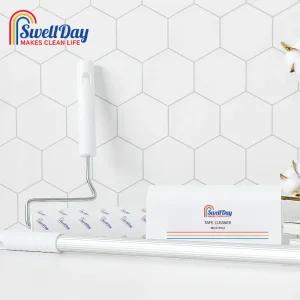 [스웰데이] 사선컷팅 테이프크리너 4종 (핸들+거치대+밀대+리필)