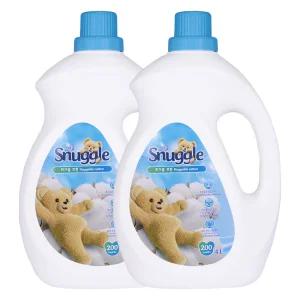 유니레버 스너글 섬유 유연제 허거블 코튼 4L x2개
