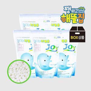 물먹는조이 볼타입 리필용 제습제 1kg X 5개 세트 4개 (박스) 염화칼슘