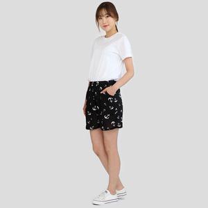 여성 반바지 냉장고 팬츠 아이스 쿨 마린