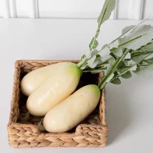 무 모형 채소 Atype(우) 모조 인조 가짜 야채 장식 소품 촬영 진열 인테리어