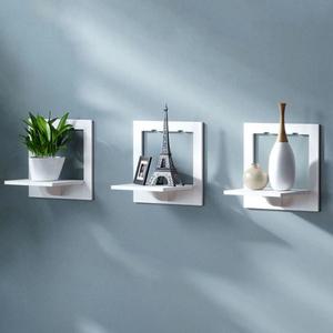 DIY 인테리어 벽걸이 선반 액자 벽선반 원형/사각/육각