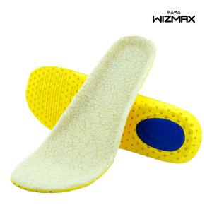 [위즈맥스]3개1세트 겨울 방한 펌프 양모깔창 등산 골프 신발깔창