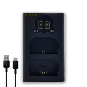 캐논 LP-E17 호환용 듀얼 LCD표시창 USB급속충전기