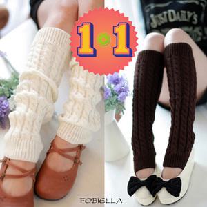 부드러움과 따뜻함을 동시에~ 비엘라 꽈배기 레그워머