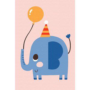 [아트조이]아기 코끼리 준 (캔버스) (이젤) 명화그리기 10x15 (퍼즐사랑)