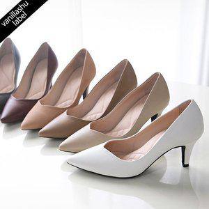 [바닐라슈]뉴 세네스 탄력몰드 V라인 슬림베이직 펌프스(7cm)