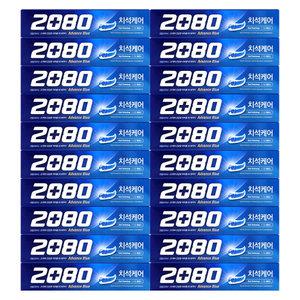 2080 어드밴스 블루 치약 160g 20개