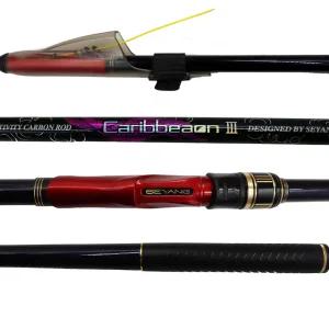 세양조구 캐리비언3 바다낚시대 경량 카본  밸런스 캡  원줄 (W)
