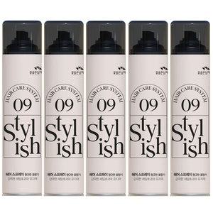 꽃을든남자 헤어케어시스템 헤어스프레이 향긋한꽃향기 300ml 5개