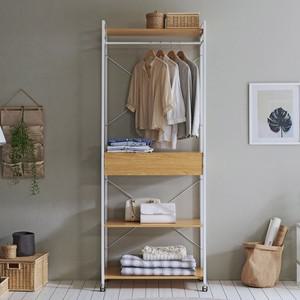 프라임 와이드 서랍 행거 드레스룸 시스템행거