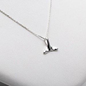 [기타][애슬릿] 전체 실버 행운 고래 팬던트 목걸이