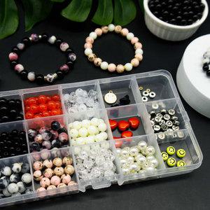 프로모션진행중 / 비즈공예 원석 팔찌만들기세트 15칸키트 수업재료 diy