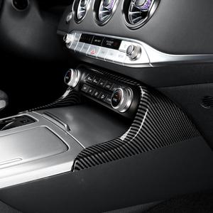 스팅어 실내 튜닝 에어컨 공조기 커버 카본 몰딩