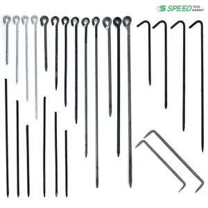 국산 쇠말뚝 17종 쇠말둑 철근말뚝 철근팩 철물