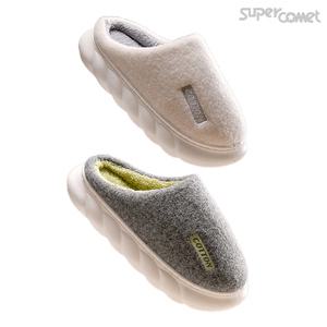 슈퍼카미트 eva 초경량 쿠션 방한 털 코튼 슬리퍼 ws5252