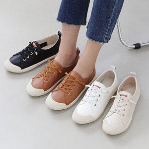 캐주얼 밴딩 플랫 스니커즈 운동화 (2cm) 웨이크