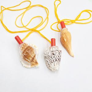 소라피리 소 (1개) 어린이 피리 목걸이 악기 만들기 초등 미술 음악 유치원 놀이활동