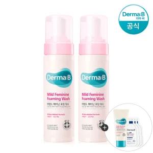[공식] 더마비 마일드 페미닌 포밍 워시 200ml x2개+(랜덤견본)튜브+3매