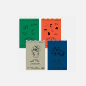 양지 아트스페이스 드로잉북 A5 80매 148x210mm 스케치북 캘리그라프 연습노트 무지노트