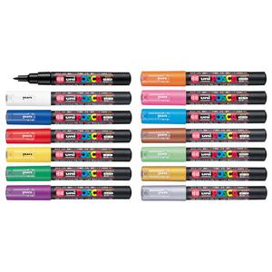 유니 포스카 마카 PC-1M 실사 0.7mm