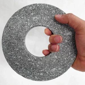 [스톤리] 누름돌 /원형 타공 곱돌 누름돌 /김치 장아찌 요거트 /건강에 좋은 게르마늄 성분함유