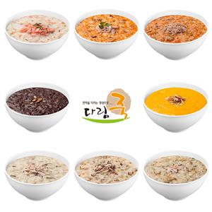 [다림죽] 정성 가득한 영양만점 다림 죽 19종 모음 단팥 호박 야채 전복
