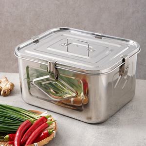 사각 올 스텐 김치통 4호 대용량 대형 김장통