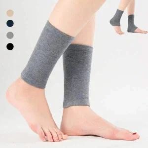 [에이치플러스몰]니트 발목 무릎 보호대 레그워머 2P 방한 겨울 다리워머 다리토시