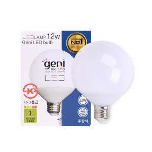 LED 볼전구 GENI 숏 12W 6500K GML-G9512FS-EA