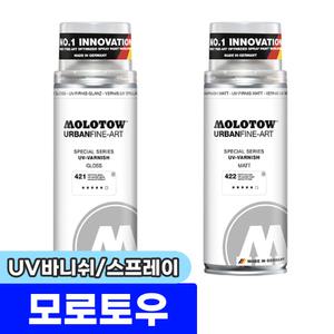 [문구채널] 모로토우 어반파인 스프레이 (UV바니쉬/400ML)