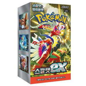 포켓몬코리아 포켓몬 카드 스칼렛 바이올렛 확장팩 스칼렛 EX 30팩 1박스