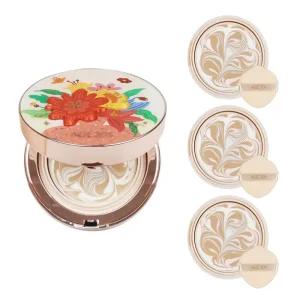 에이지20s 팩트 에센스 커버 플로라 에디션 본품 1개 리필 3개