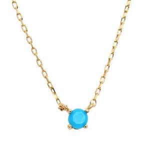 [다미젬] 14K 12월 천연탄생석 터키석 목걸이