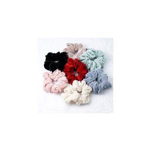 벨벳곱창끈 캐쥬얼 헤어 곱창 밴딩 고무줄