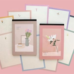 [핑크풋] 플로망스 패드 편지지 곰신 군인 편지 선물