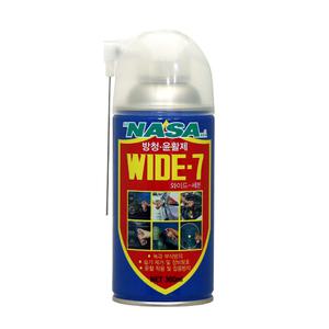 나사 와이드7 방청 윤활유 360ml 녹방지 자동차 자전거스프레이