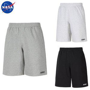 [NASA] 나사 남녀공용 면바지 반바지 5부 반바지 N-062P 남자 여성 빅사이즈 트레이닝팬 3종 선택1