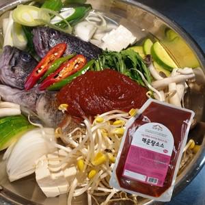 특제 매운탕 소스 (2kg)  가정용 식당업소용 해산물찌개 양념장