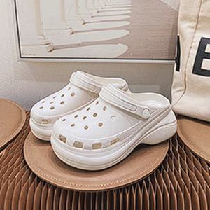 물놀이슬리퍼 EVA 굽높은 크록스 통굽슬리퍼