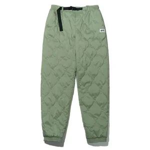 [UFC SPORT](김해점)UFC 웨이브 퀼팅 조거 팬츠 (3M 신슐레이트) 카키 U2TPT4335KH