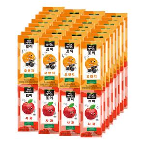 미닛메이드 조이 오렌지+사과 195mlx각32팩(총64팩) #안전박스포장
