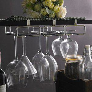 와인잔거치대 와인잔걸이 렉 주방 2구 스테인레스