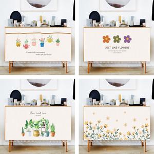 벨크로 찍찍이 가림막커튼 창문가리개 책장 선반 주방창 바란스 가리개커튼