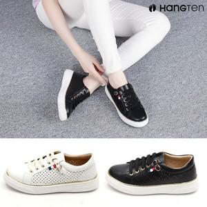 HT-055-1 여성용 펀칭 밴딩스니커즈 운동화