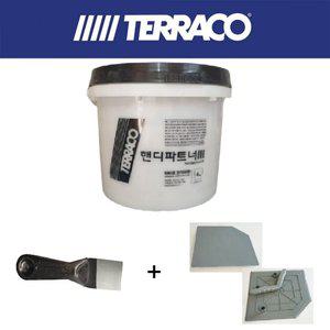 테라코 핸디파트너3 4KG (초속경 보수몰탈) + 쇠헤라 + 고대판 SET