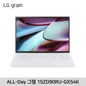 LG전자 ALL-Day그램 15ZD90RU-GX54K/13세대 인텔i5/램16GB/SSD256GB/OS 미탑재-ST
