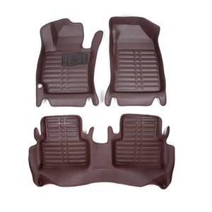 [제이큐]카매트 더 뉴 자동차 차량 차 입체 바닥 발 매트 K9 2세대 21년-현재 브라운