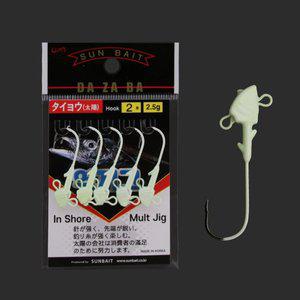 [썬베이트] 갈치 역지그헤드 야광 볼락 갈치 풀치 지그헤드