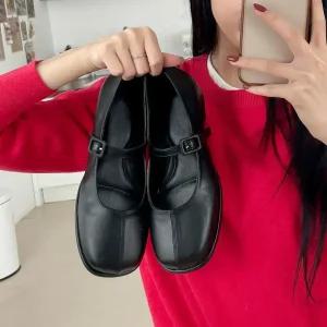 SOVO 코네타 베이직 메리제인 여성 단화 플랫슈즈 2cm